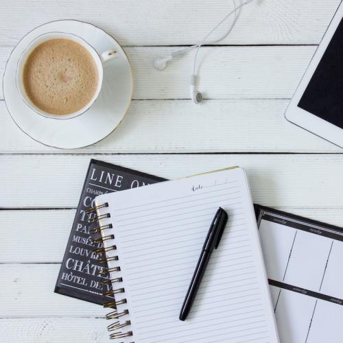 resolutions vs. goals: notebook